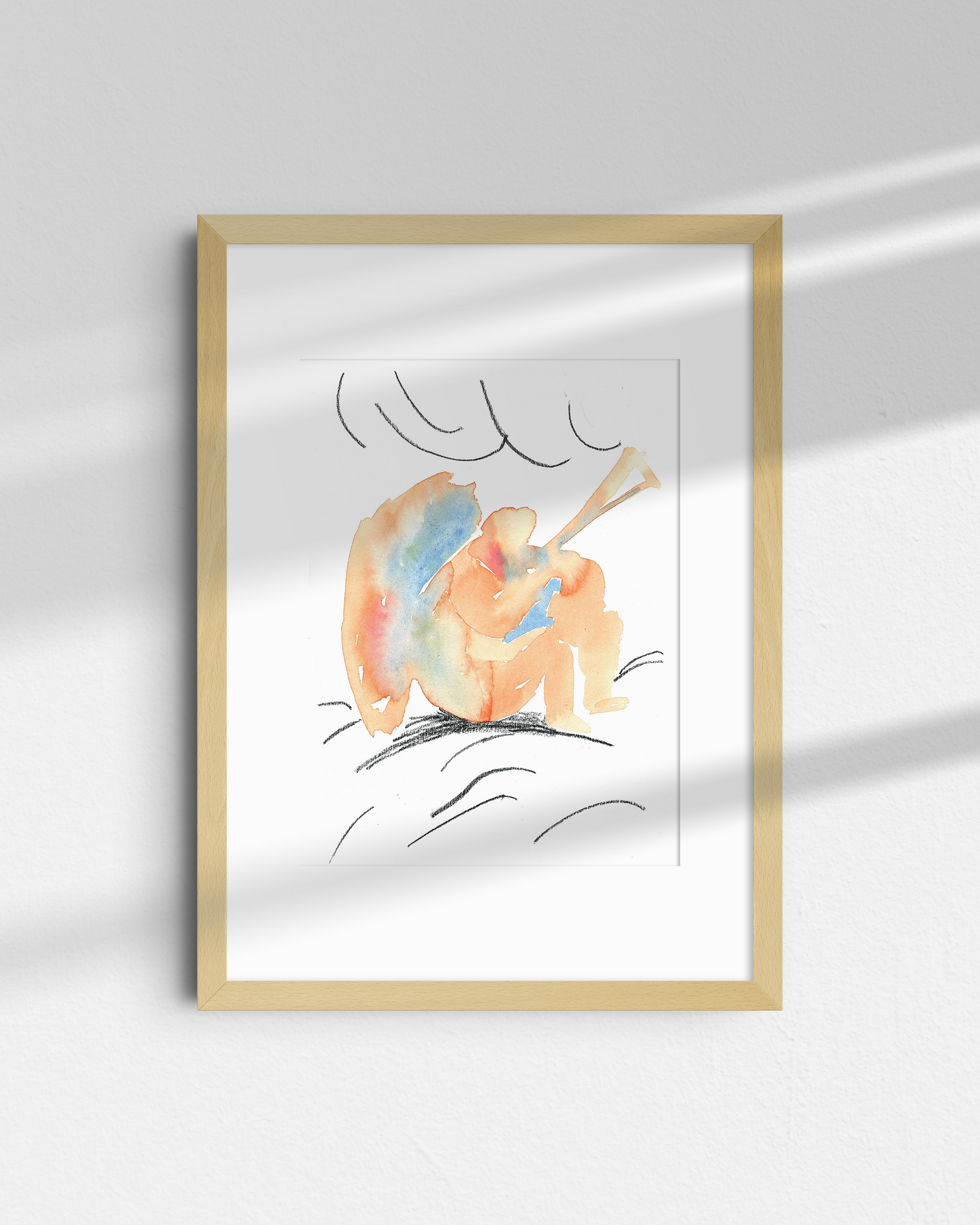 Ескіз ангелик "Передчуття"