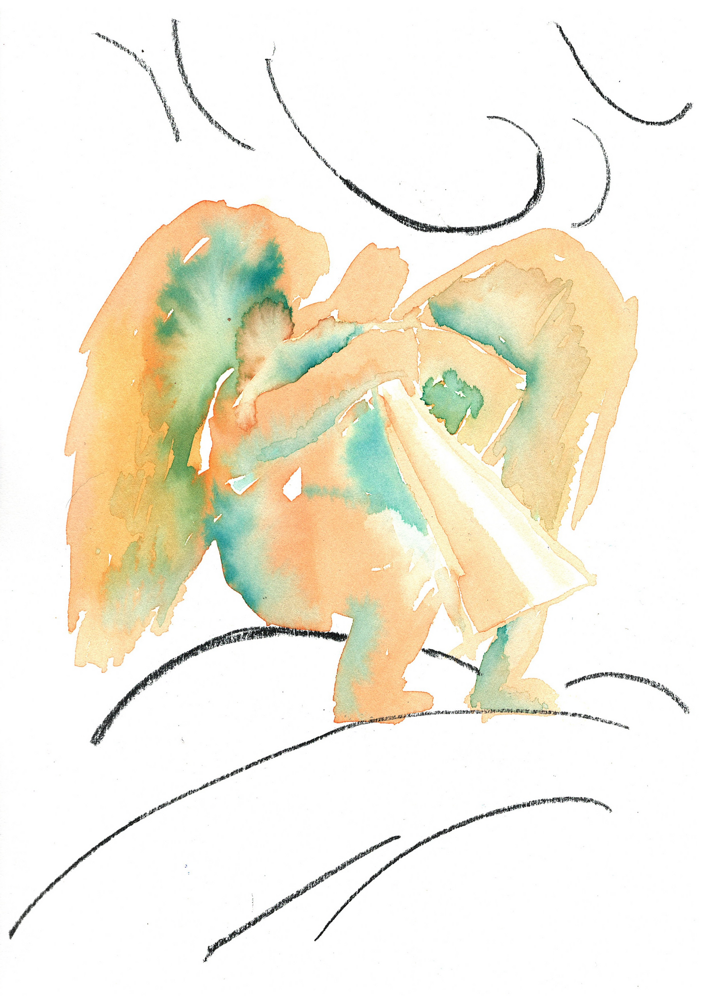 Ескіз ангелик "Надія"